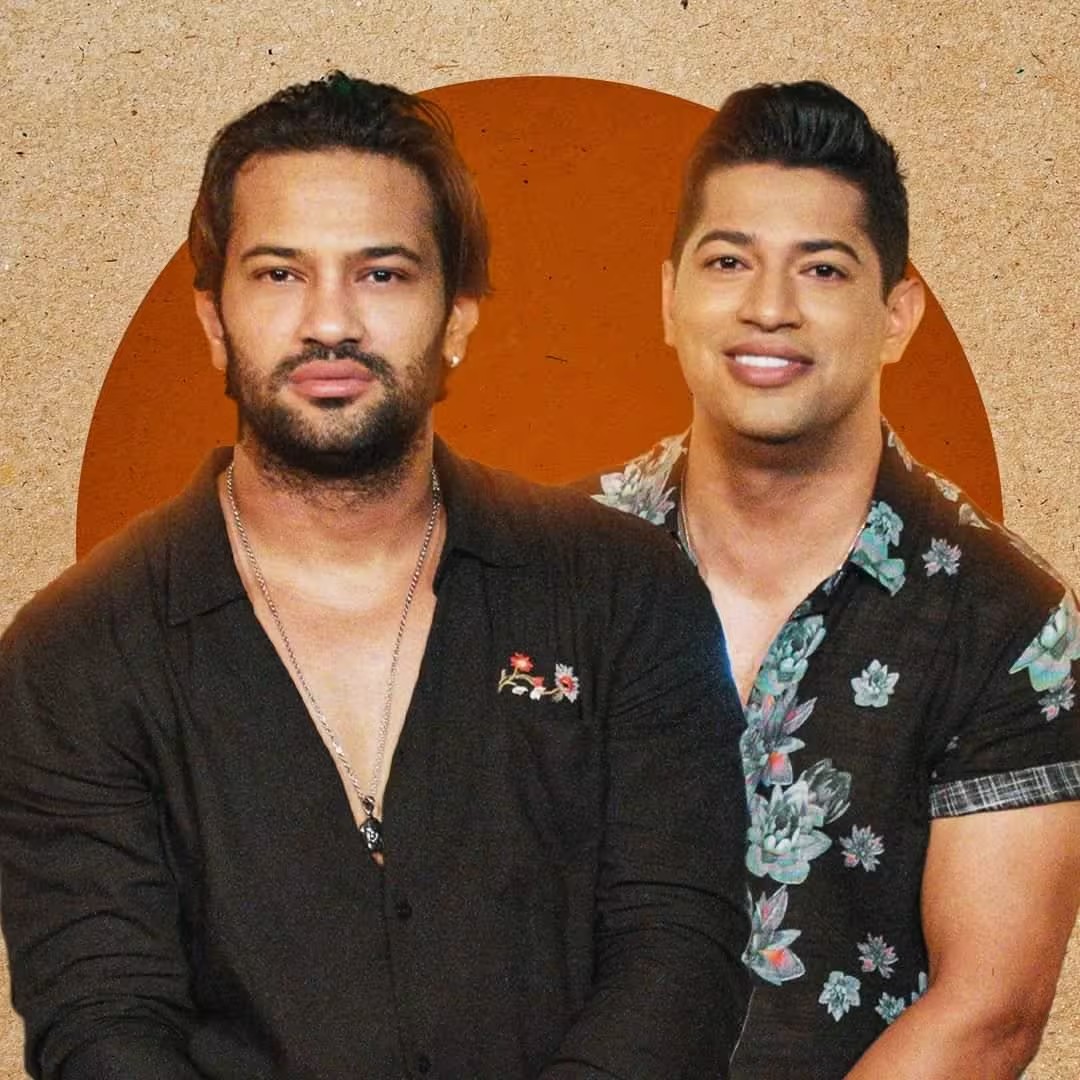 Foto de Edy Brito e Samuel